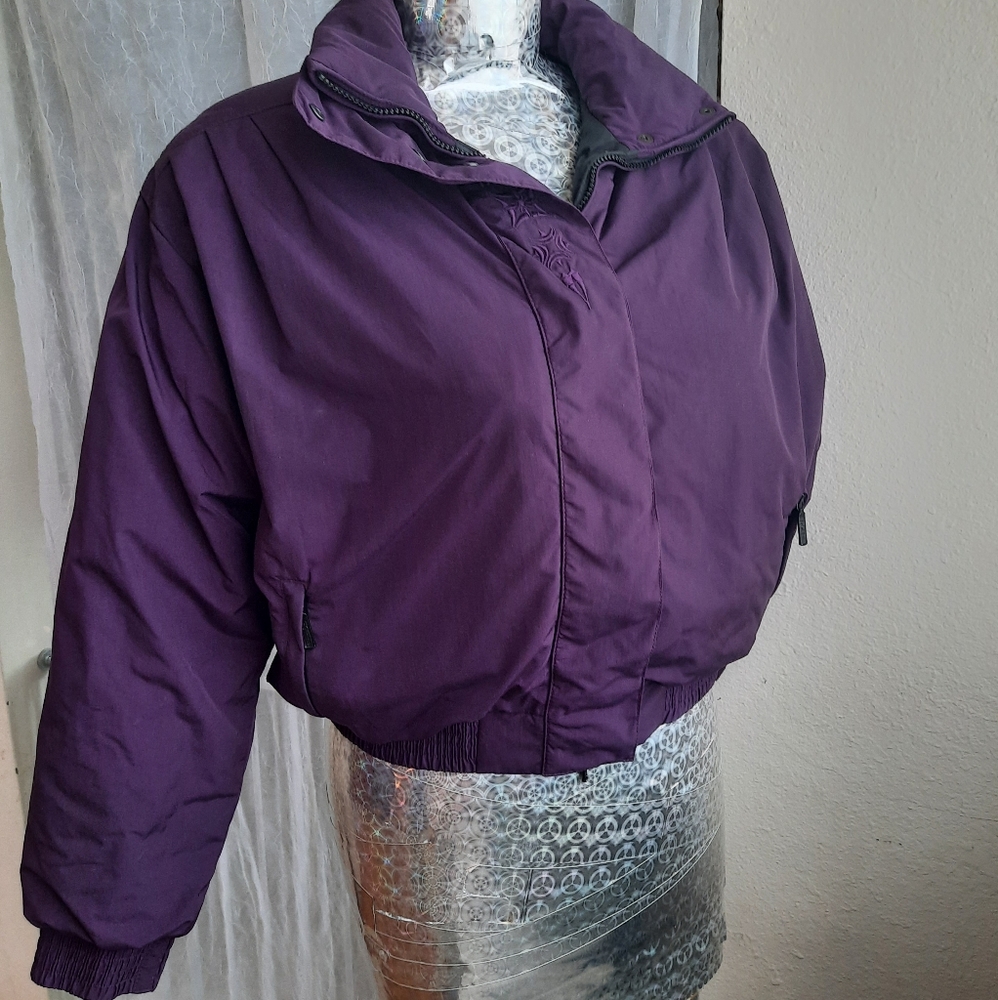 Vintage Roffe Ski Jacket Goose Down 80s 90s Med